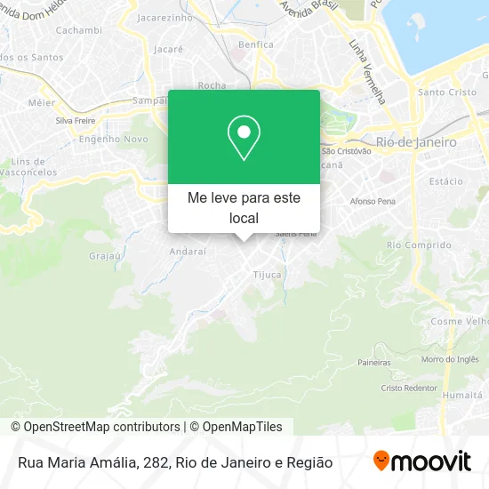 Rua Maria Amália, 282 mapa