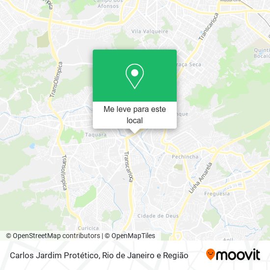 Carlos Jardim Protético mapa