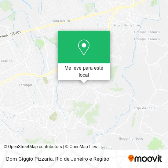 Dom Giggio Pizzaria mapa