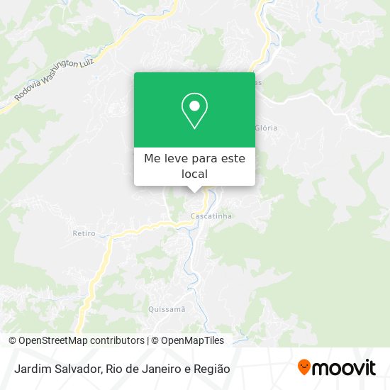 Jardim Salvador mapa