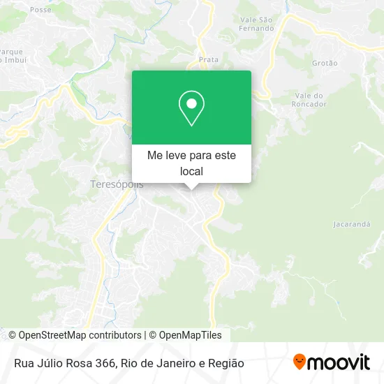 Rua Júlio Rosa 366 mapa