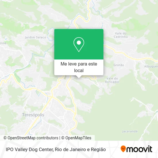 IPO Valley Dog Center mapa