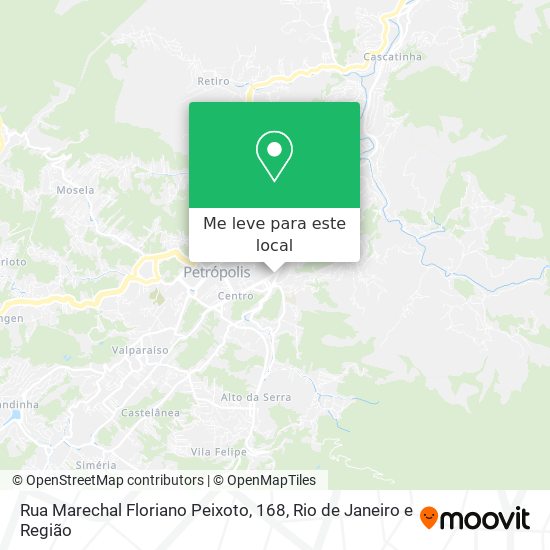 Rua Marechal Floriano Peixoto, 168 mapa