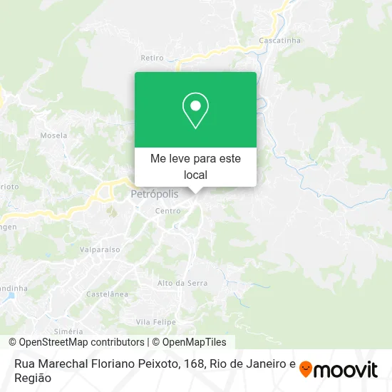 Rua Marechal Floriano Peixoto, 168 mapa