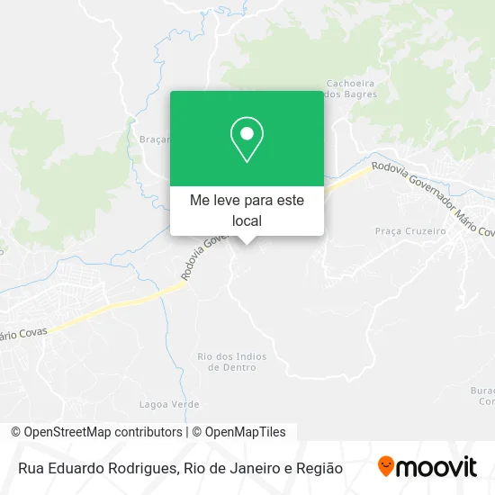 Rua Eduardo Rodrigues mapa