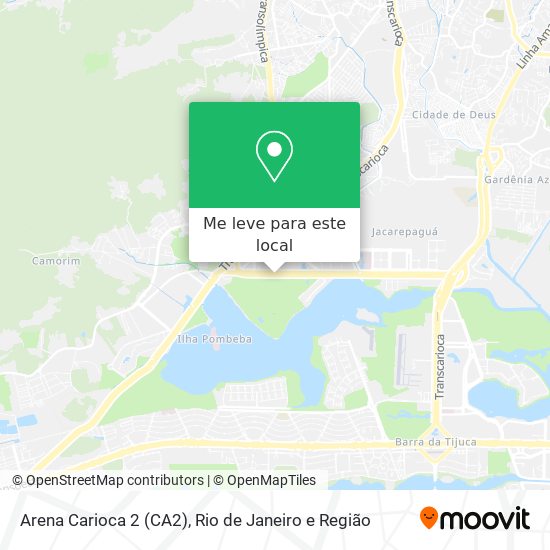 Arena Carioca 2 (CA2) mapa