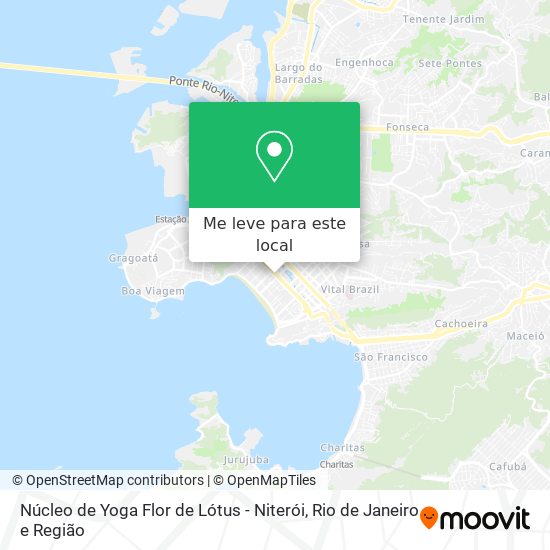 Núcleo de Yoga Flor de Lótus - Niterói mapa