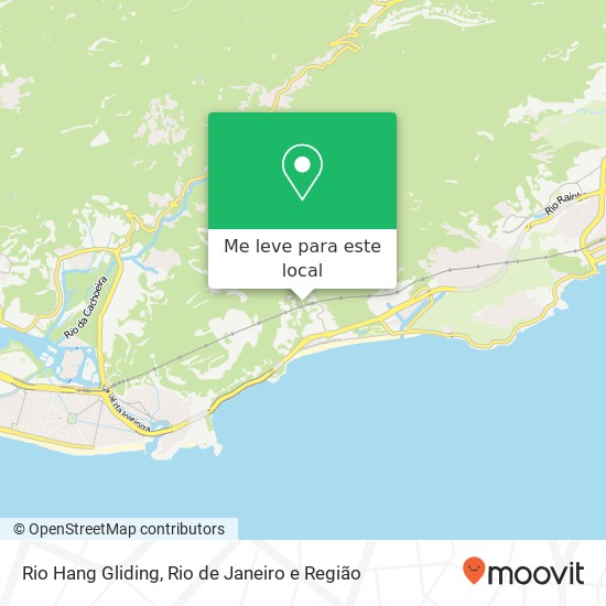 Rio Hang Gliding mapa