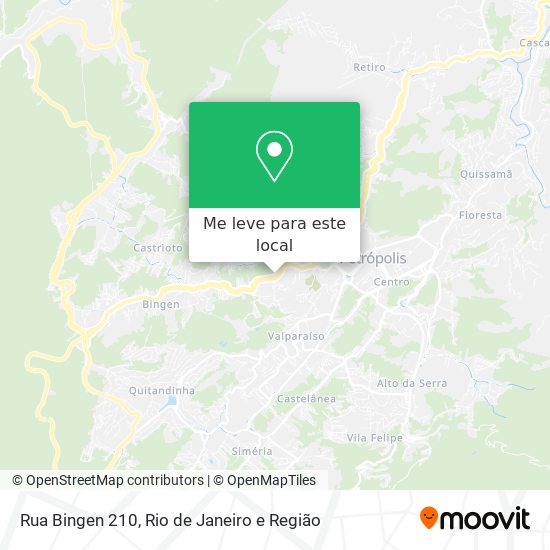 Rua Bingen 210 mapa