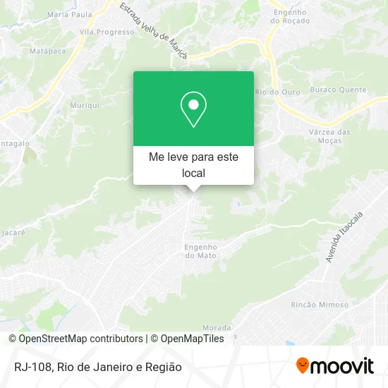 RJ-108 mapa