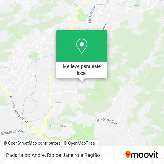 Padaria do Andre mapa
