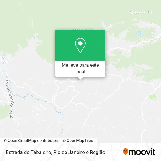 Estrada do Tabaleiro mapa