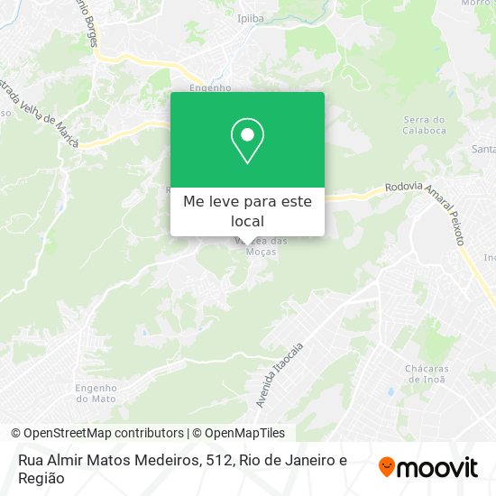 Rua Almir Matos Medeiros, 512 mapa