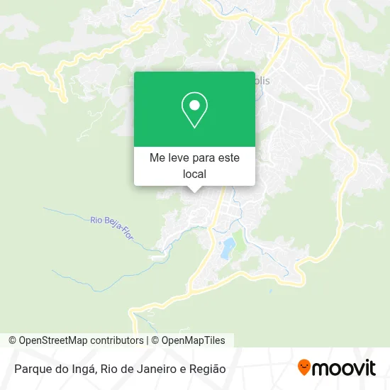 Parque do Ingá mapa