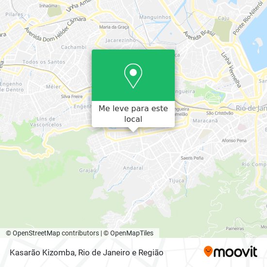 Kasarão Kizomba mapa