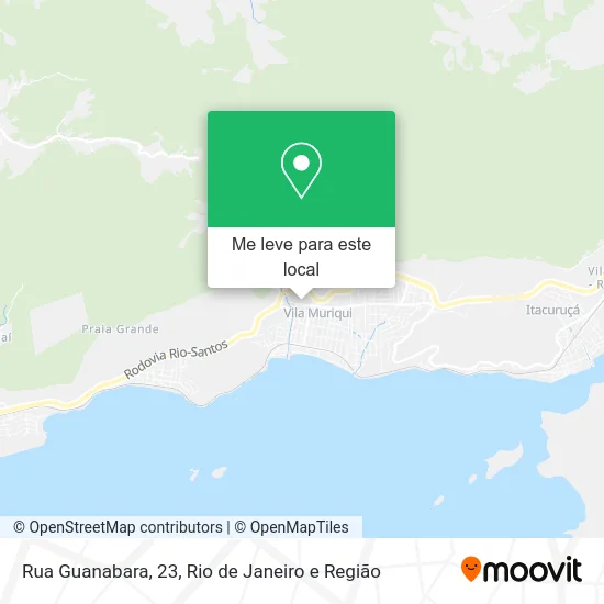 Rua Guanabara, 23 mapa