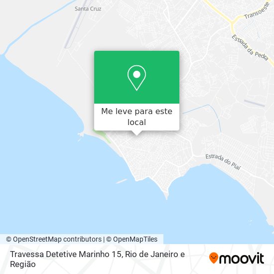 Travessa Detetive Marinho 15 mapa