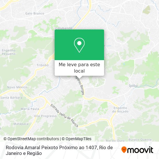 Rodovia Amaral Peixoto Próximo ao 1407 mapa
