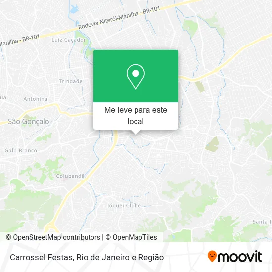 Carrossel Festas mapa