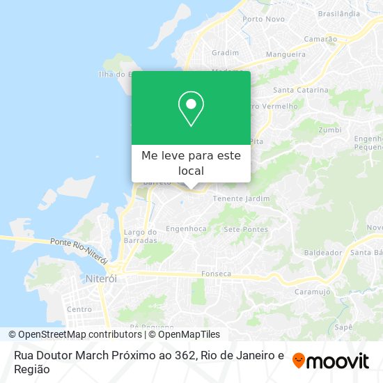 Rua Doutor March Próximo ao 362 mapa