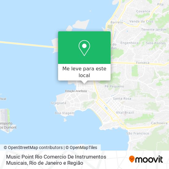 Music Point Rio Comercio De Instrumentos Musicais mapa