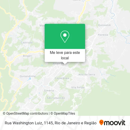Rua Washington Luiz, 1145 mapa