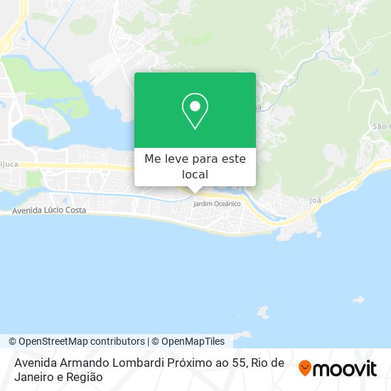 Avenida Armando Lombardi Próximo ao 55 mapa