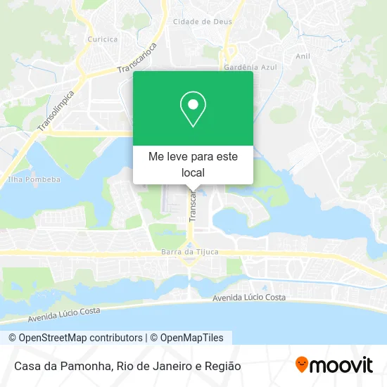 Casa da Pamonha mapa