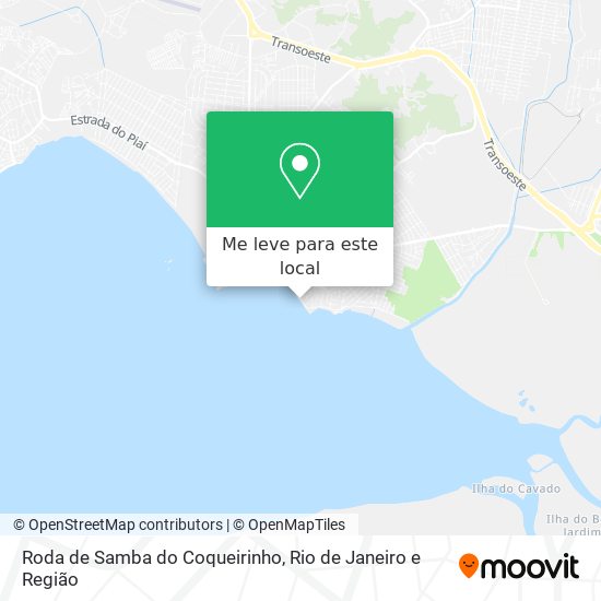 Roda de Samba do Coqueirinho mapa