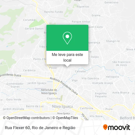 Rua Flexer 60 mapa