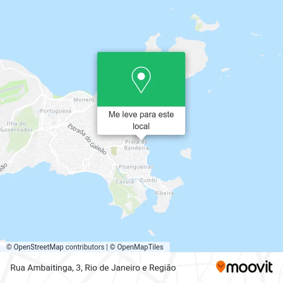 Rua Ambaitinga, 3 mapa