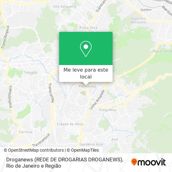 Droganews (REDE DE DROGARIAS DROGANEWS) mapa