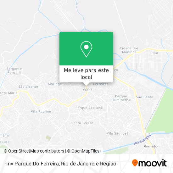Inv Parque Do Ferreira mapa