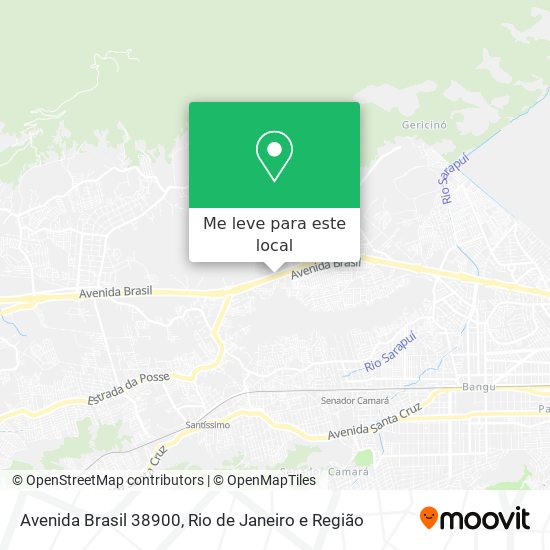Avenida Brasil 38900 mapa