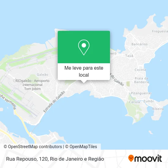 Rua Repouso, 120 mapa