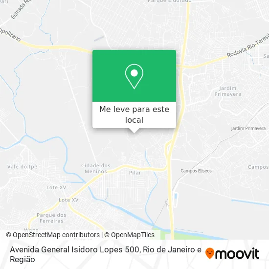Avenida General Isidoro Lopes 500 mapa