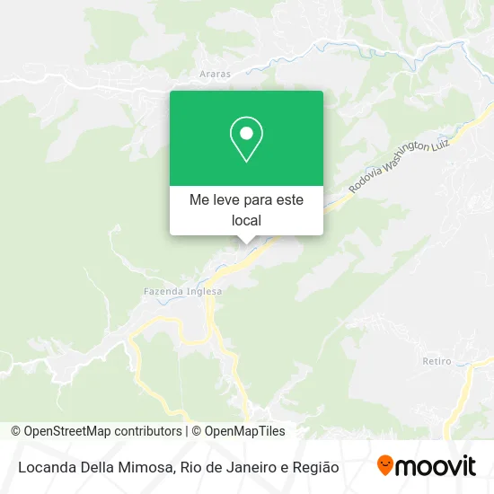 Locanda Della Mimosa mapa