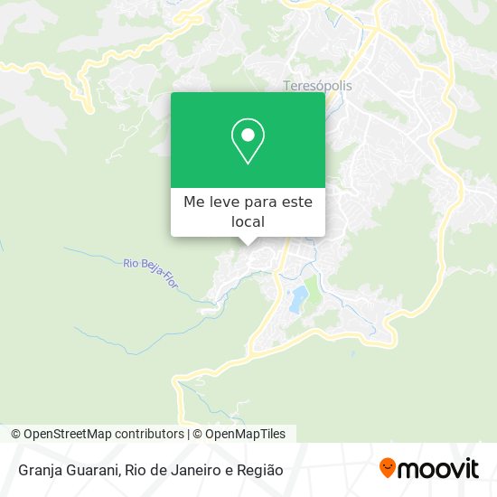 Granja Guarani mapa