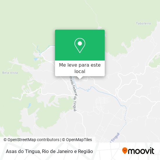Asas do Tingua mapa