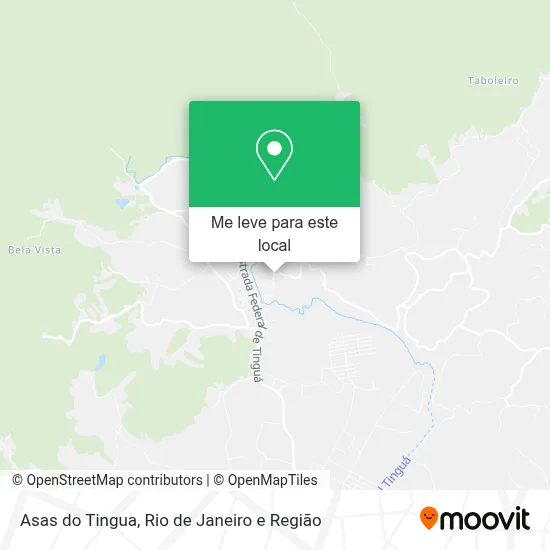 Asas do Tingua mapa