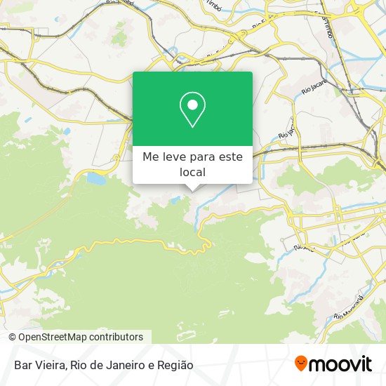 Bar Vieira mapa