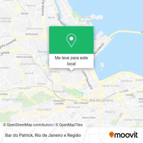 Bar do Patrick mapa