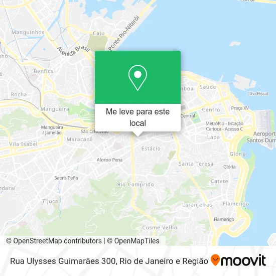 Rua Ulysses Guimarães 300 mapa