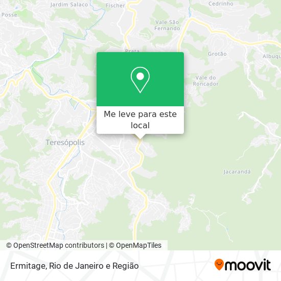Ermitage mapa