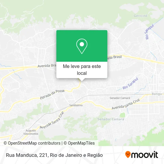 Rua Manduca, 221 mapa