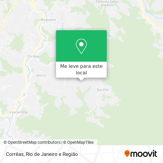 Corrêas mapa