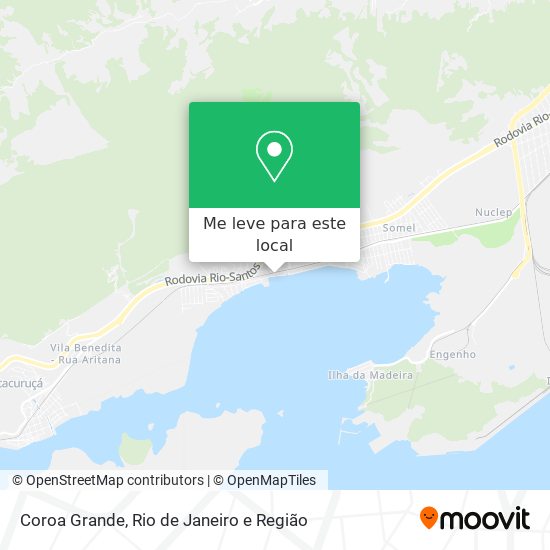 Coroa Grande mapa