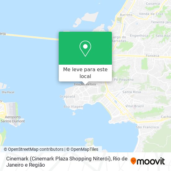 Cinemark (Cinemark Plaza Shopping Niterói) mapa