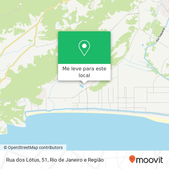 Rua dos Lótus, 51 mapa