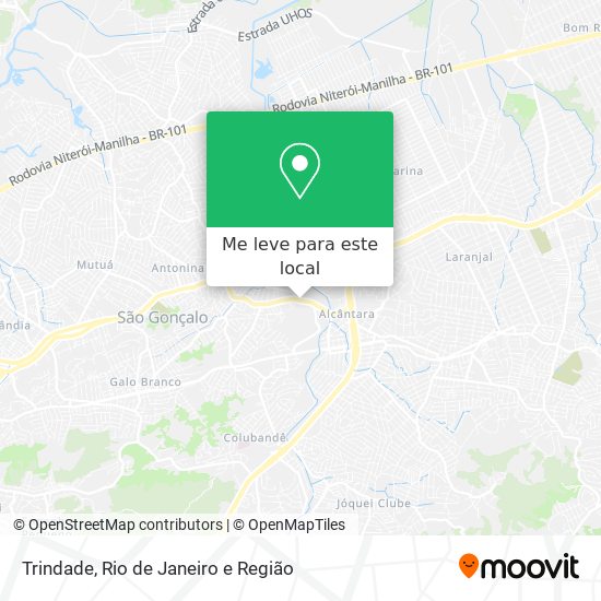 Trindade mapa